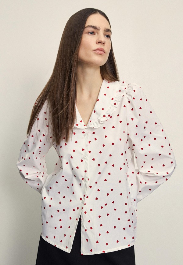 

Блуза Zarina, Белый, Exclusive online