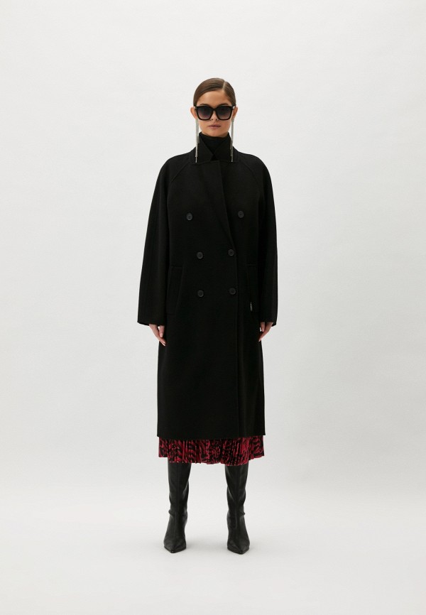 Пальто Karl Lagerfeld цвет Черный 