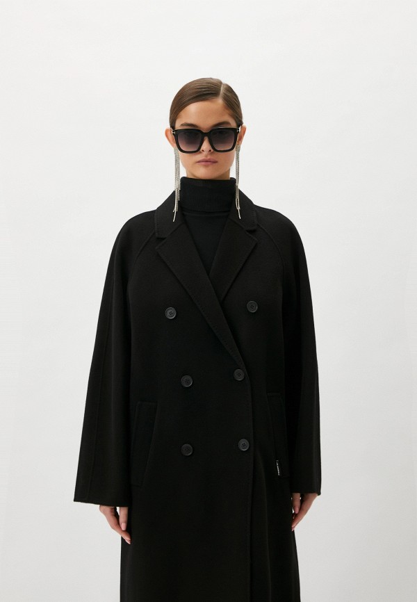 Пальто Karl Lagerfeld цвет Черный  Фото 2