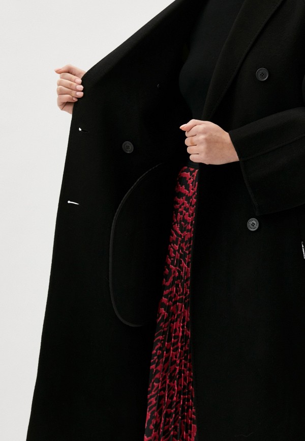Пальто Karl Lagerfeld цвет Черный  Фото 4
