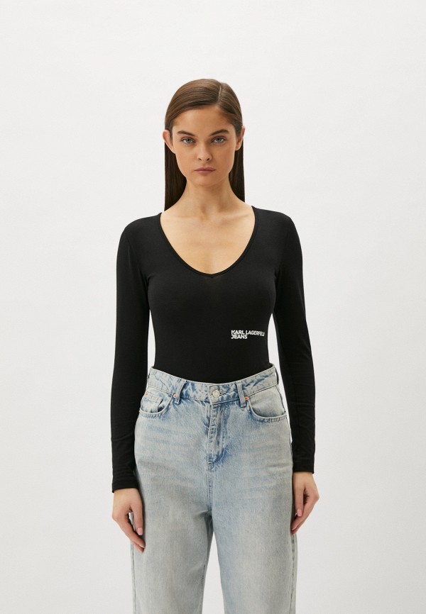

Боди Karl Lagerfeld Jeans, Черный