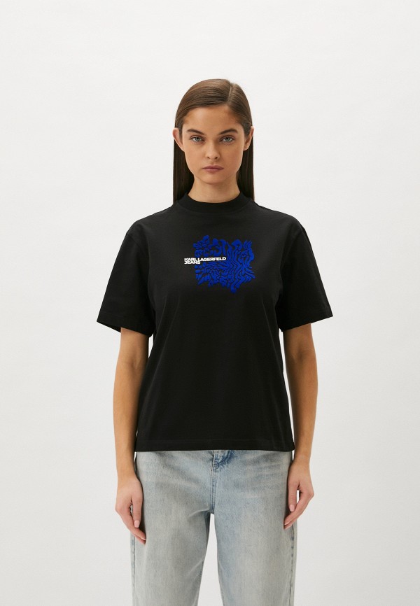 

Футболка Karl Lagerfeld Jeans, Черный
