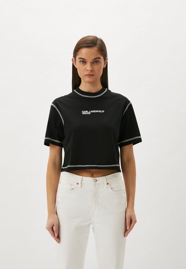 

Футболка Karl Lagerfeld Jeans, Черный