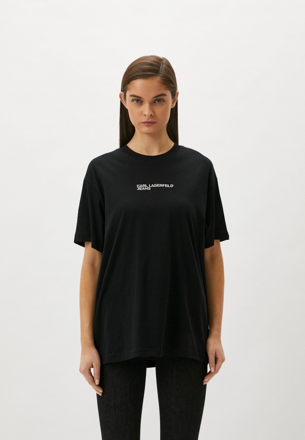 

Футболка Karl Lagerfeld Jeans, Черный