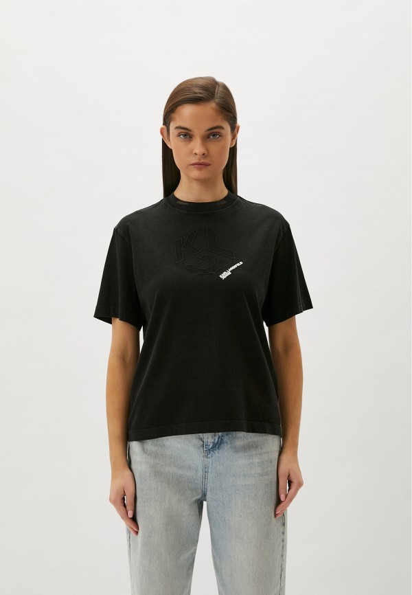 

Футболка Karl Lagerfeld Jeans, Черный