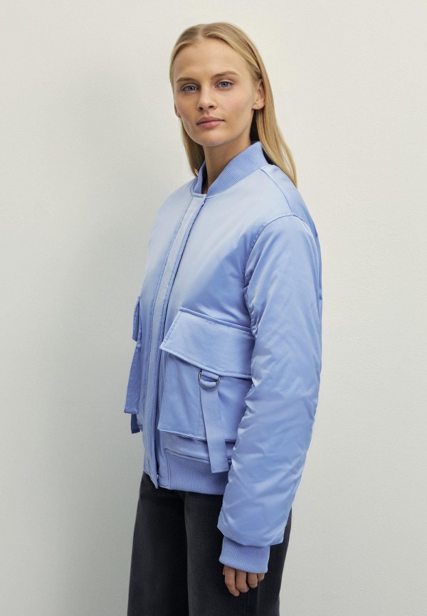 Куртка утепленная Zarina цвет Голубой  Фото 6