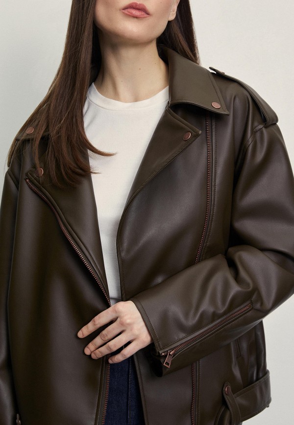 фото Куртка кожаная zarina