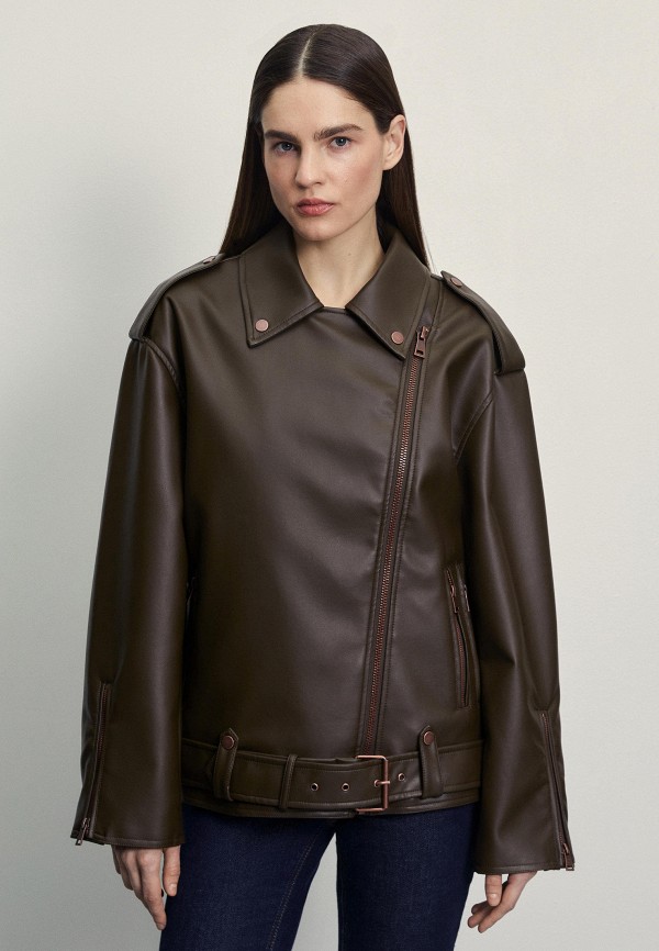 фото Куртка кожаная zarina