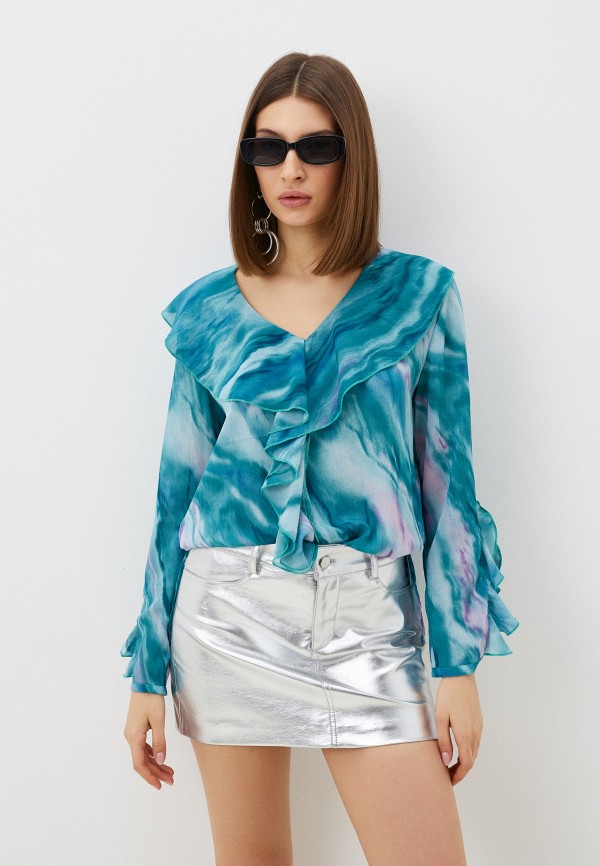 

Блуза Zarina, Бирюзовый, Exclusive online