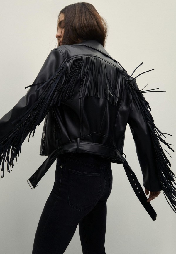 фото Куртка кожаная zarina