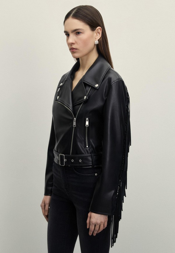 фото Куртка кожаная zarina