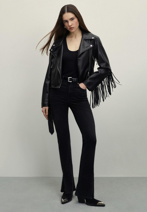 фото Куртка кожаная zarina