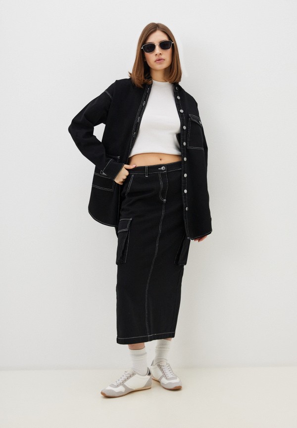 фото Рубашка джинсовая sela