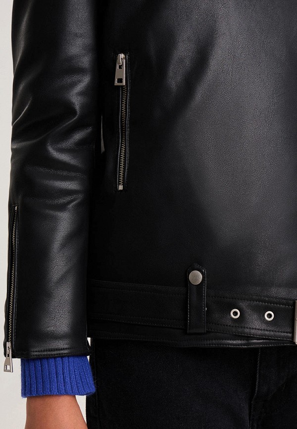 фото Куртка кожаная утепленная to be blossom