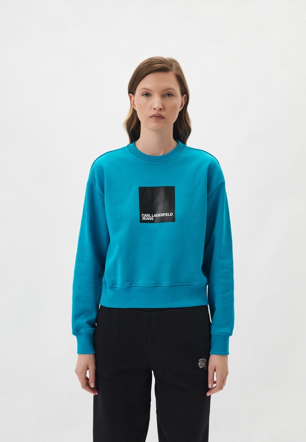 

Свитшот Karl Lagerfeld Jeans, Бирюзовый