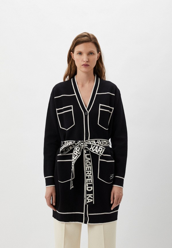 

Кардиган Karl Lagerfeld, Черный