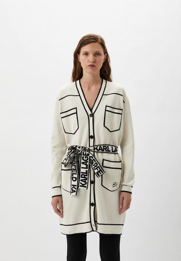 

Кардиган Karl Lagerfeld, Белый