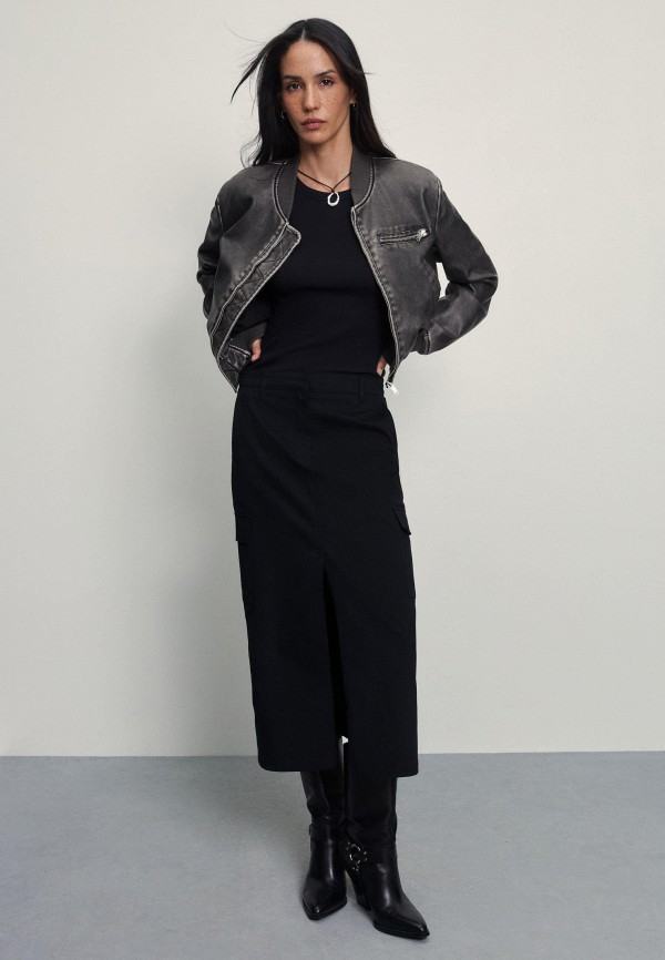 фото Куртка кожаная zarina