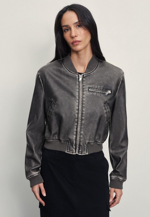 фото Куртка кожаная zarina