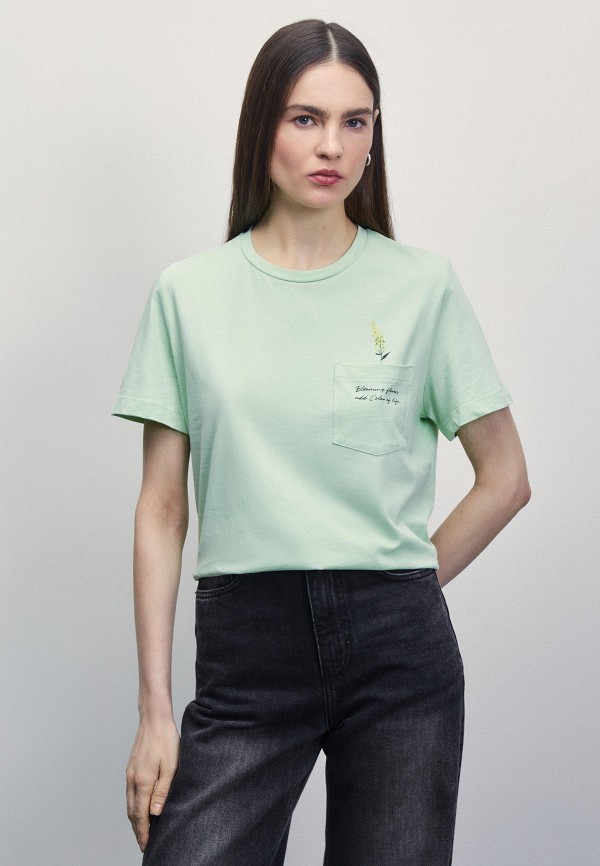 

Футболка Zarina, Зеленый, Exclusive online
