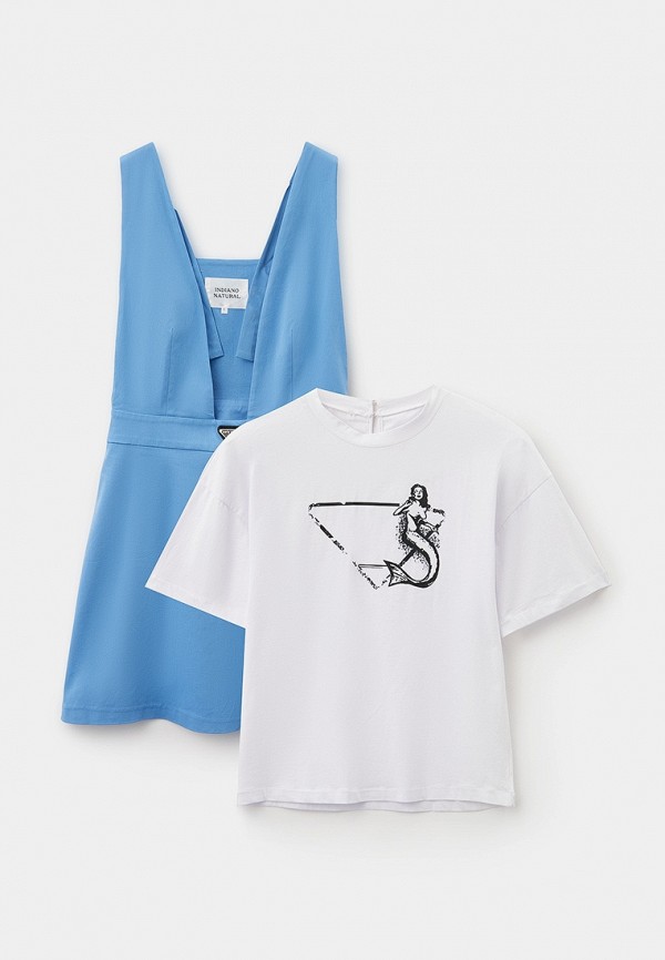 Сарафан и футболка Indiano Natural 3000₽