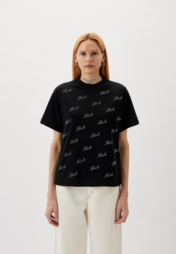

Футболка Karl Lagerfeld, Черный