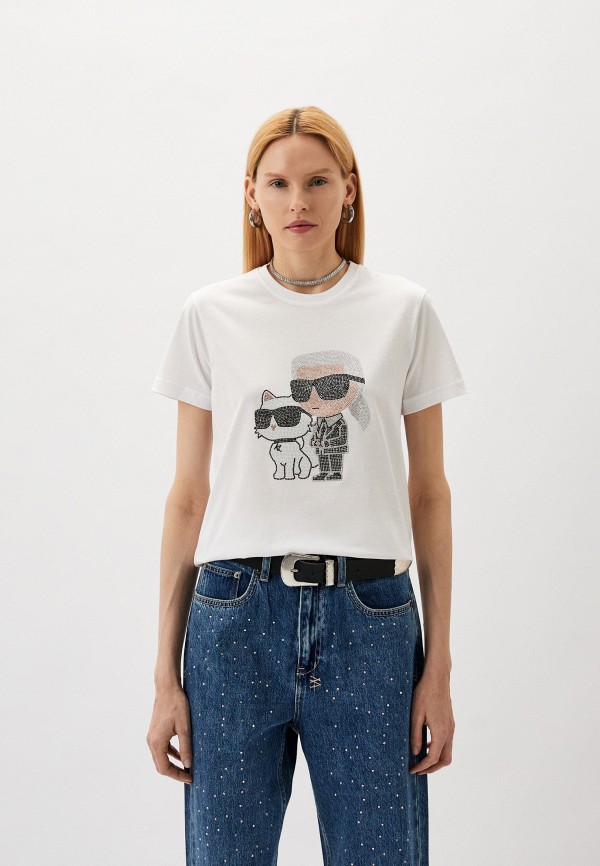 

Футболка Karl Lagerfeld, Белый