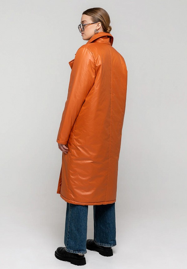 Куртка утепленная Yanvar' цвет Оранжевый  Фото 3