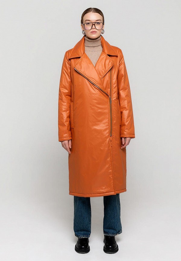 Куртка утепленная Yanvar' цвет Оранжевый  Фото 4