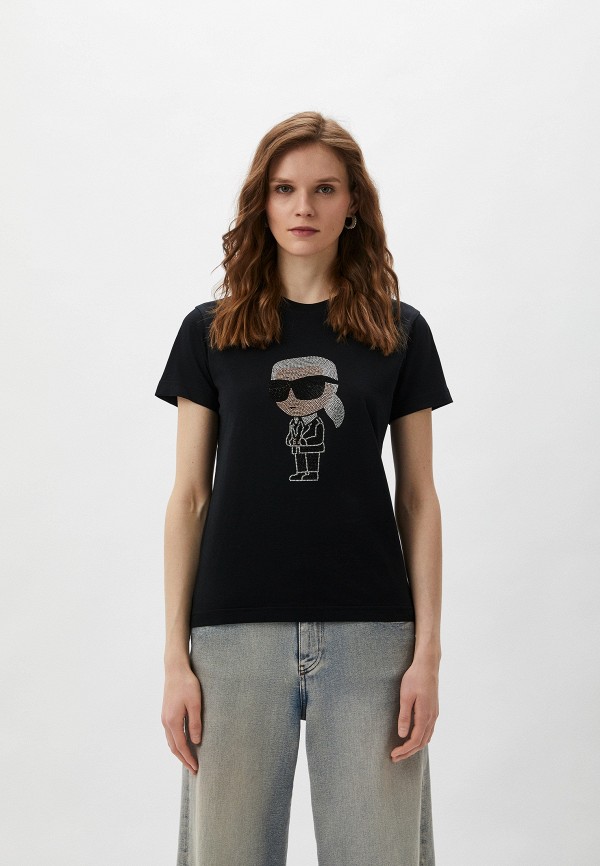 

Футболка Karl Lagerfeld, Черный