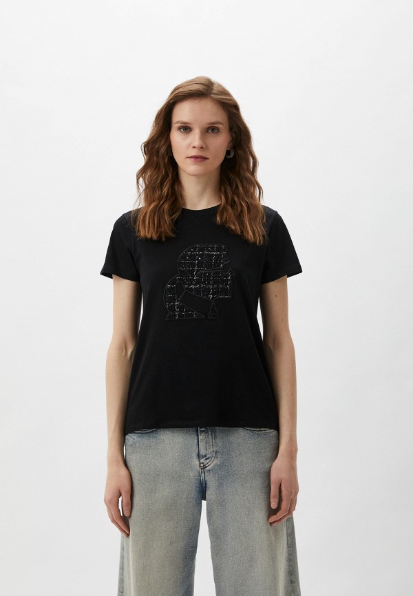 

Футболка Karl Lagerfeld, Черный