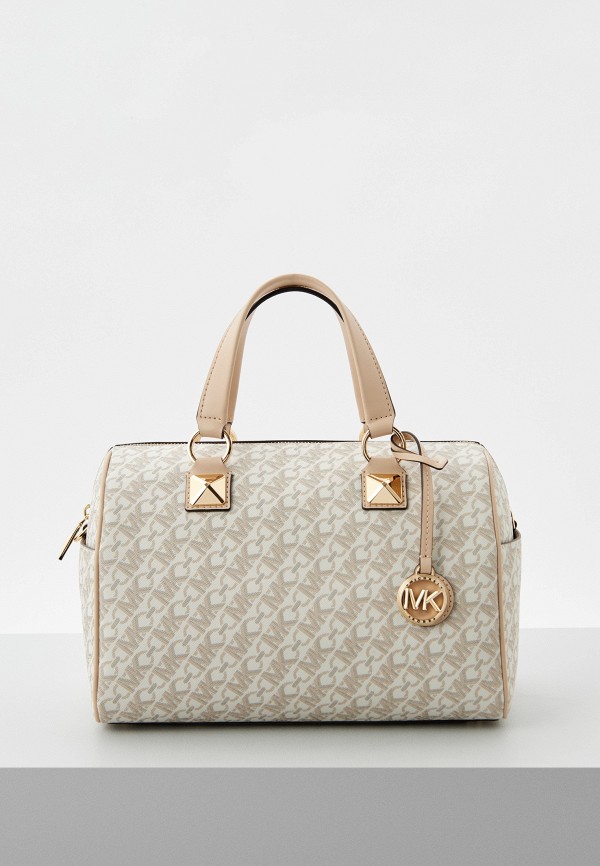 

Сумка и брелок Michael Michael Kors, Бежевый