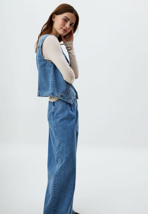 фото Жилет джинсовый sela