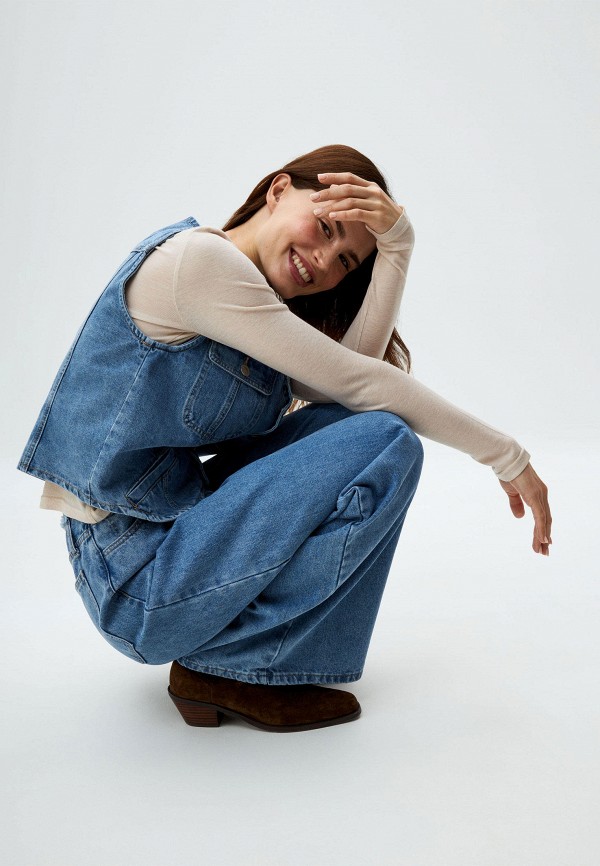 фото Жилет джинсовый sela