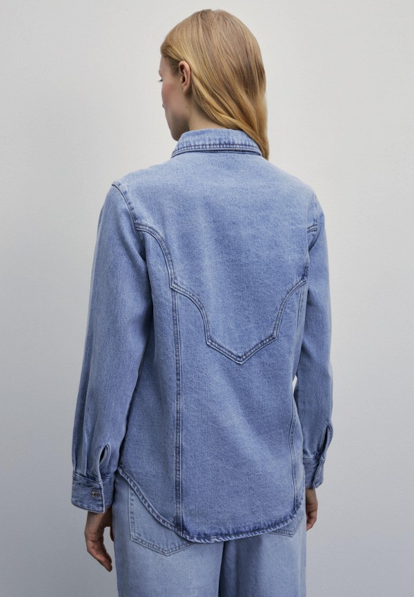 фото Рубашка джинсовая zarina