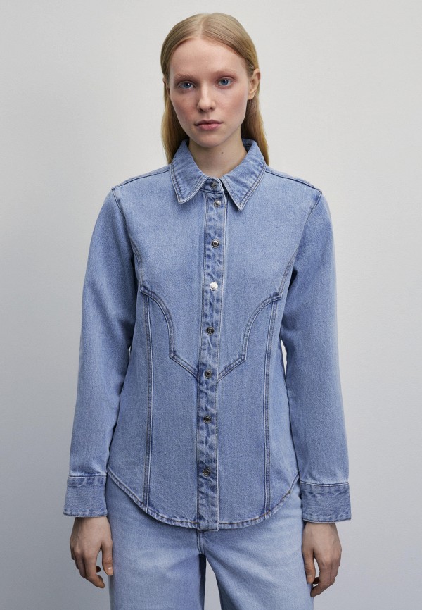 фото Рубашка джинсовая zarina