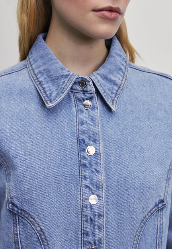 фото Рубашка джинсовая zarina