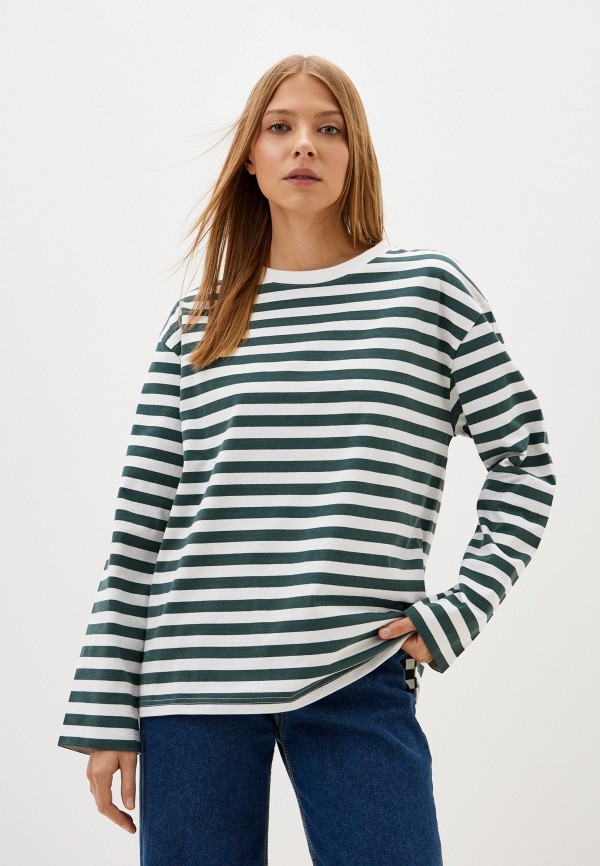 

Лонгслив Sela, Зеленый, ANNA OVERSIZE FIT