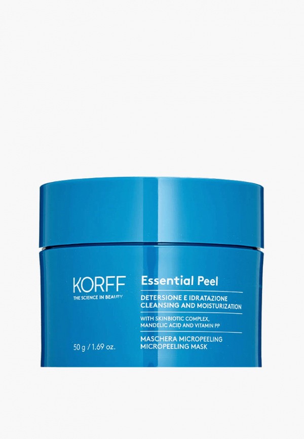 Маска для лица Korff для лица отшелушивающая и увлажняющая Essential Peel MICROPEELING MASK, 50 г