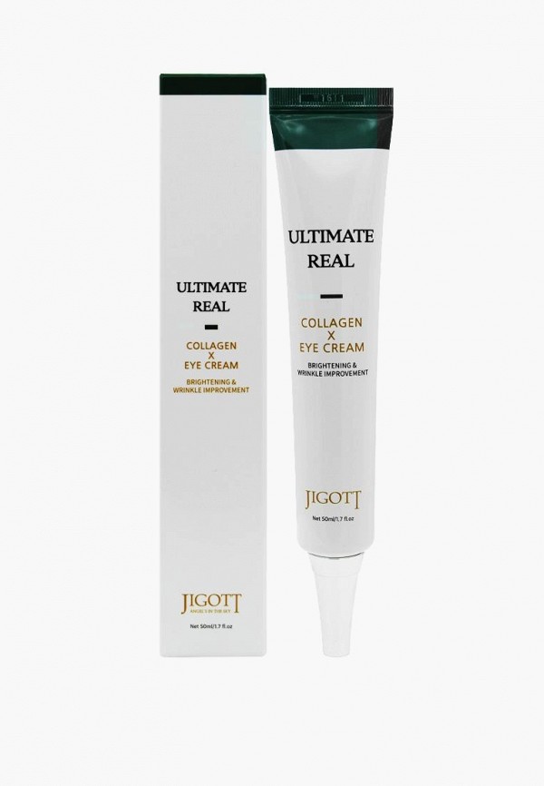 Крем для контура глаз и губ Jigott с коллагеном Ultimate Real Collagen Eye Cream, 50 мл