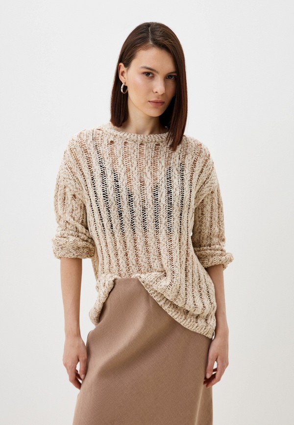 

Джемпер Zarina, Бежевый, LIMITED COLLECTION