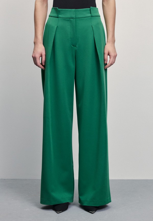 

Брюки Zarina, Зеленый, LIMITED COLLECTION