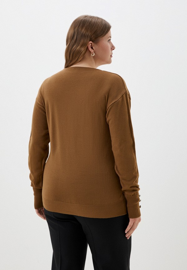 Пуловер Trendyol цвет Коричневый  Фото 3