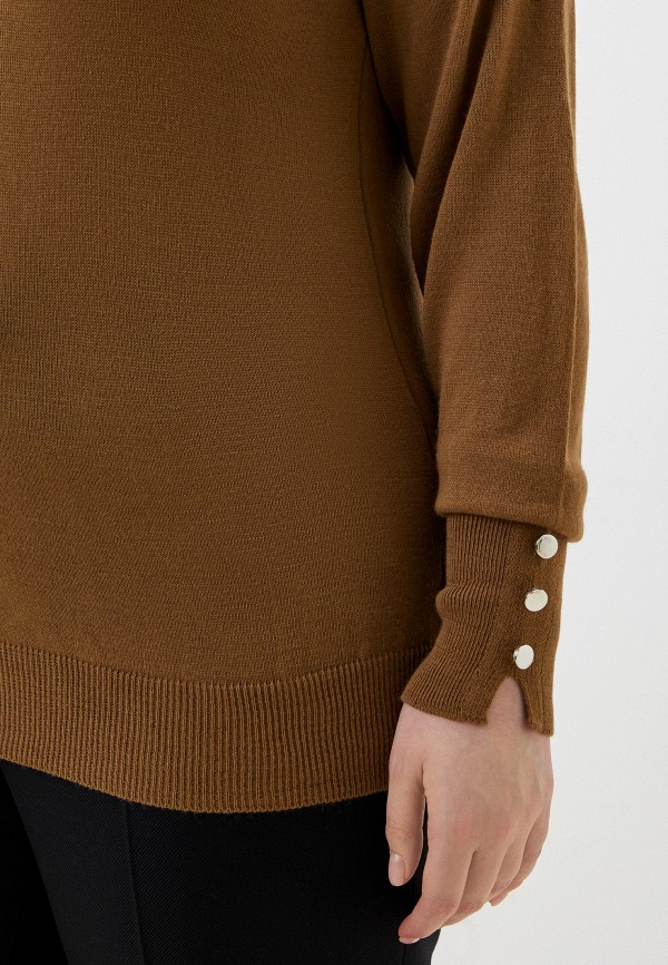 Пуловер Trendyol цвет Коричневый  Фото 4