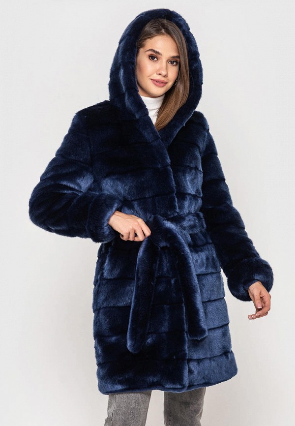 Шуба Grand Furs, Синий, Grand Furs MP002XW0Q7N2