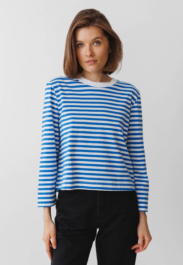 

Лонгслив Urban Tiger, Синий, Pure Cotton