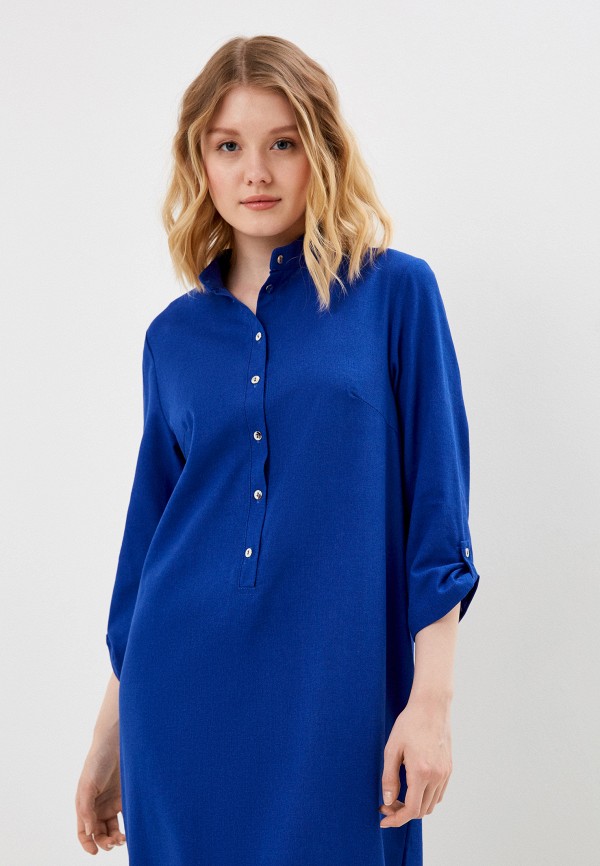 Платье Cleo синий, размер 52, фото 2