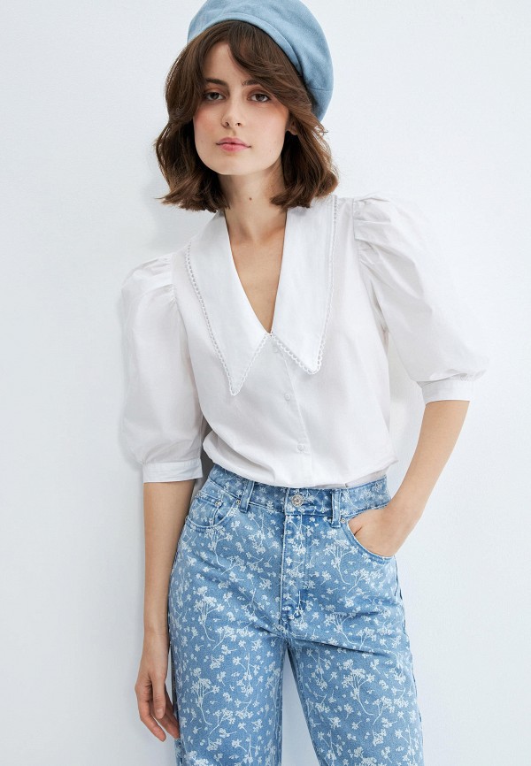 

Блуза Zarina, Белый, LIMITED COLLECTION
