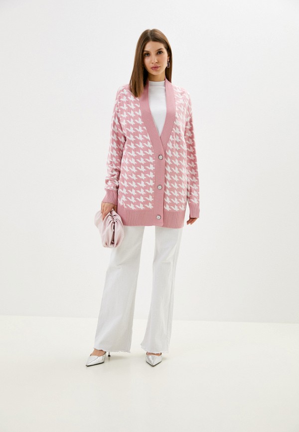 Кардиган Eleganzza розовый, размер 44, фото 2