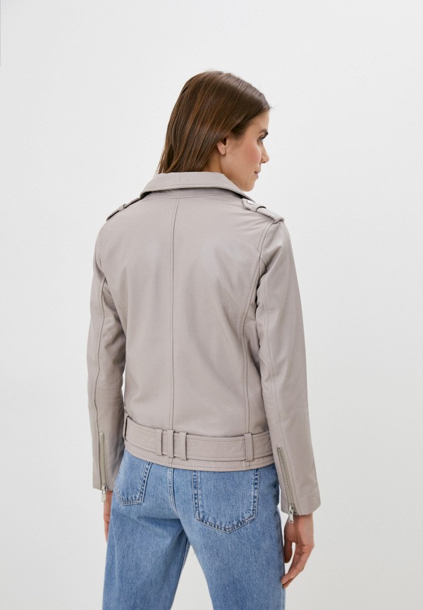 фото Куртка кожаная снежная королева